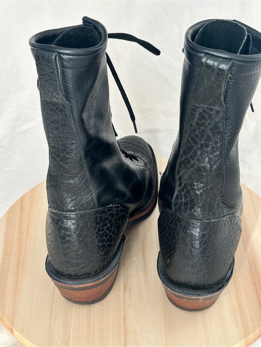 Boulet Men’s Black Packer Western Boot US 10.5 - Picture 6 of 9